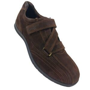 Ecco Sky Quick Fasten Suede/Nubuck Sneakers EUC $117 size 37 US 6/6.5   FS2190